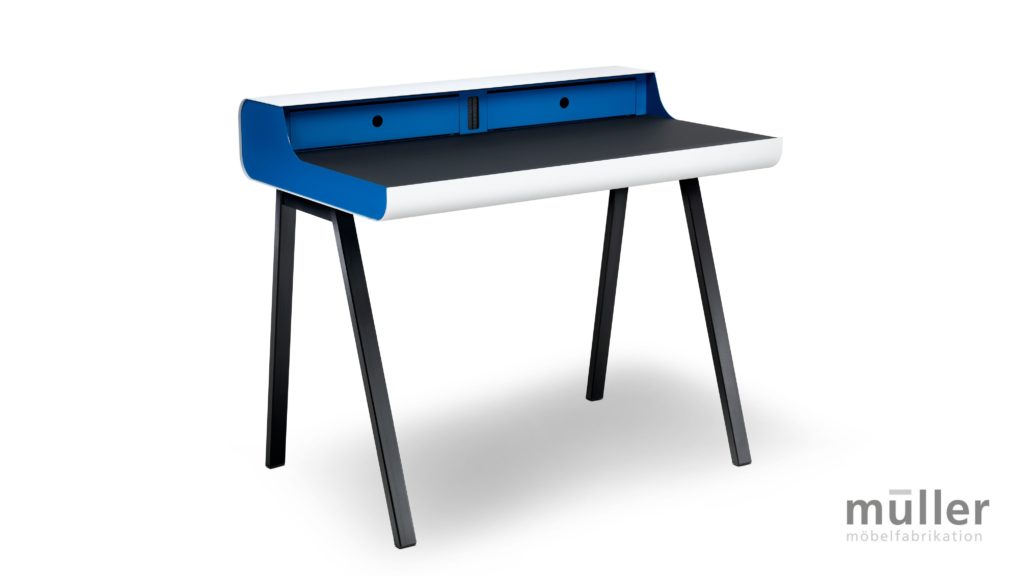 Müller Möbelfabrikation Metallschreibtisch T 50