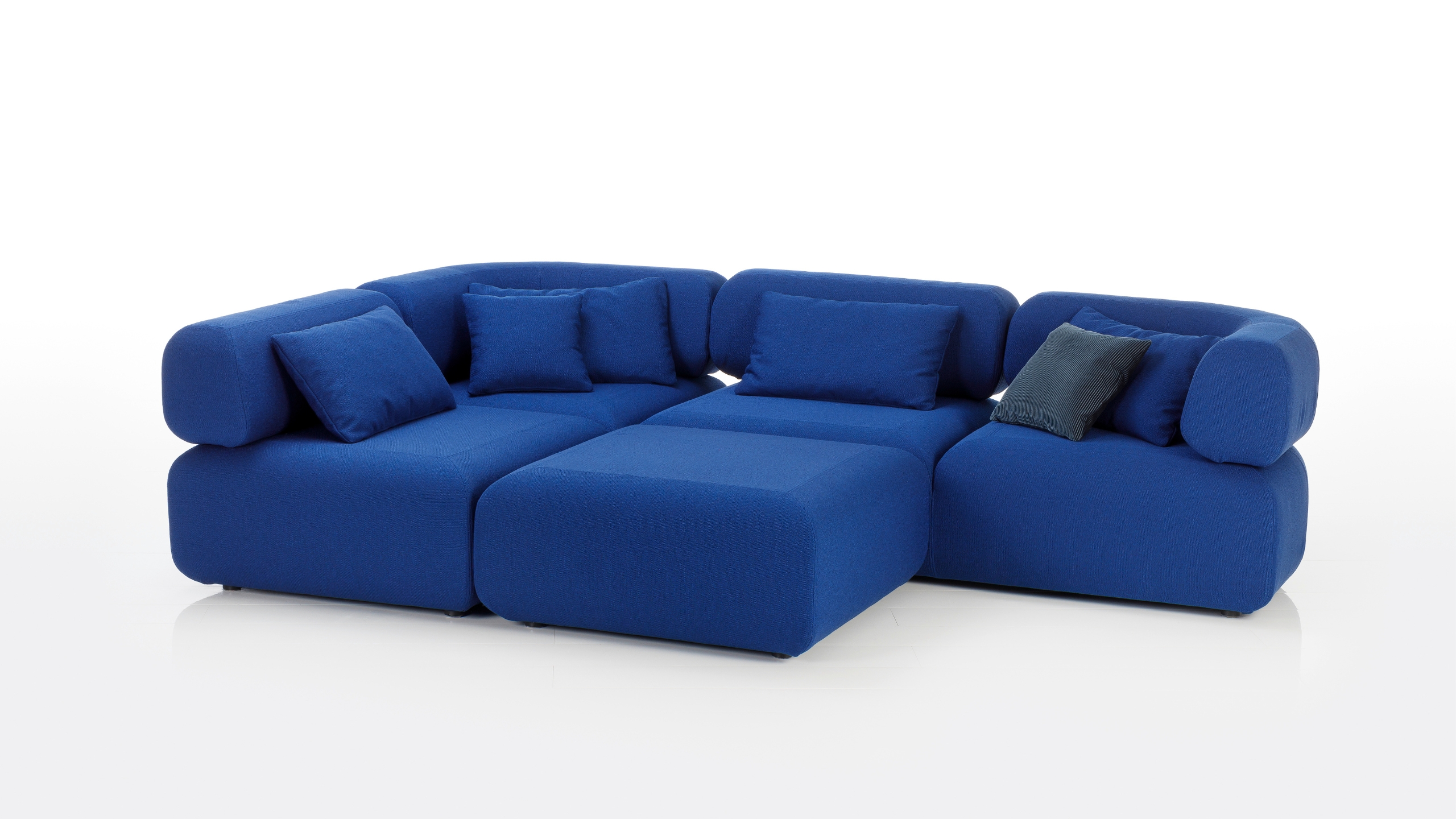 2023 Bruehl all together Sofa Couch Möbel Meiss blau schlafsofa