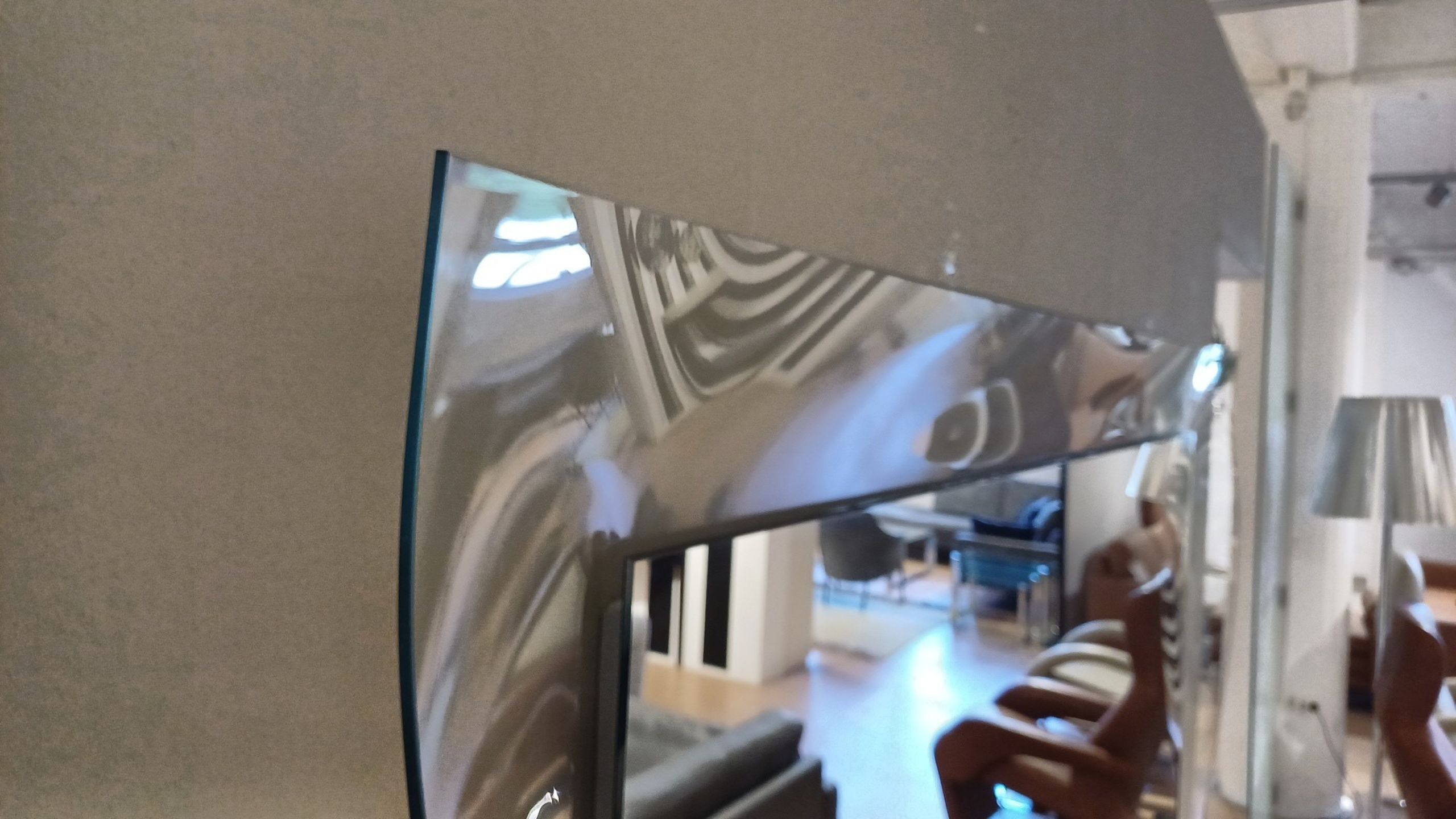 BMB Italy NEXUS Spiegel auf Kristallglas Detail