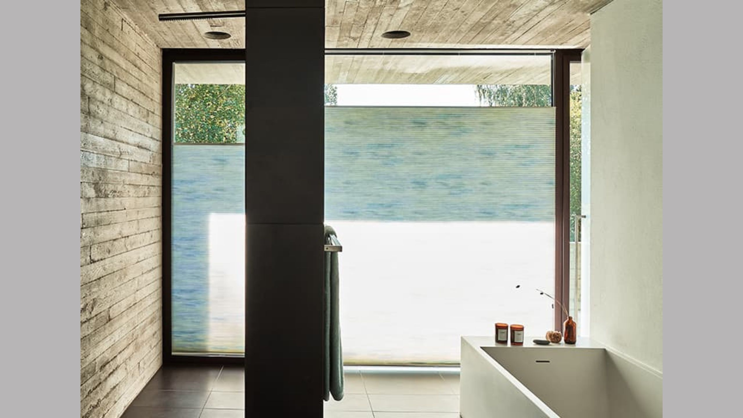 JAB Anstoetz Wabenplissee Duette Badezimmer