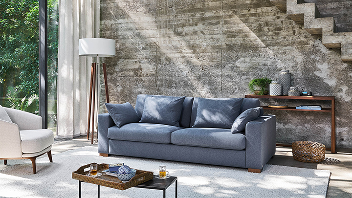 Bielefelder Werkstätten Sofa Saloni Stoff