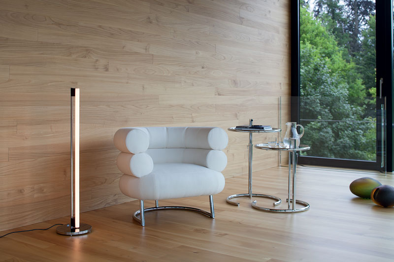 ClassiCon Sessel Tube Light mit Beistelltisch e1027