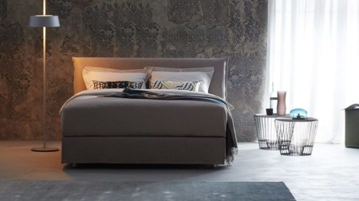 Schramm Purebeds Bett Modell Loft in taupe bei Möbel Meiss