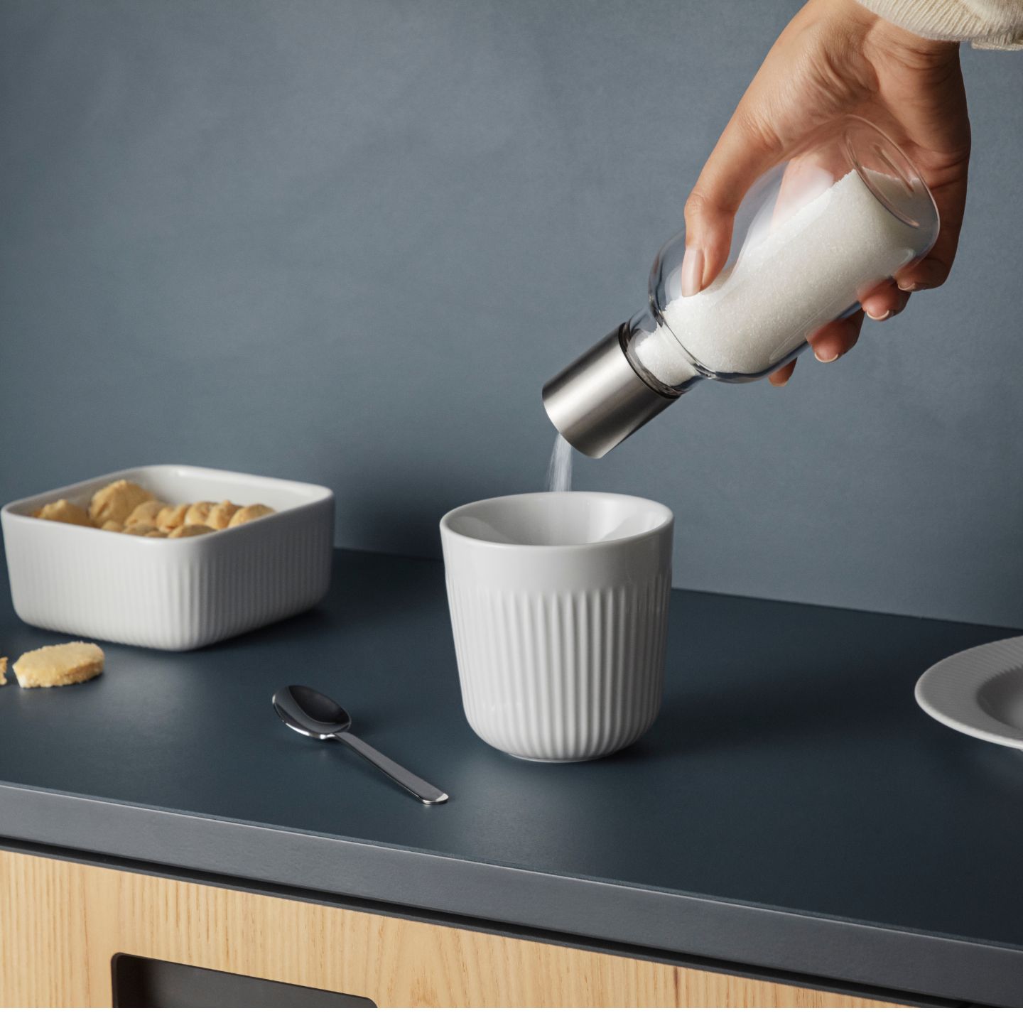 Eva Solo Zuckerspender mit Tasse und Schale