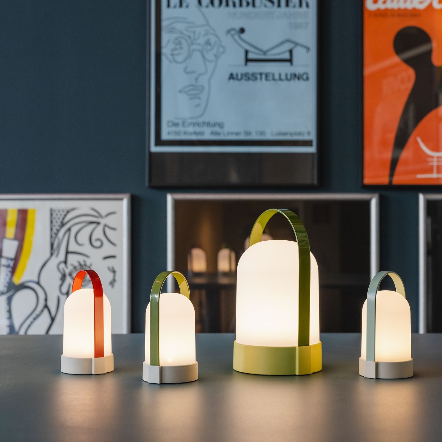 Remember Lampe URI Piccolo und Uri groß