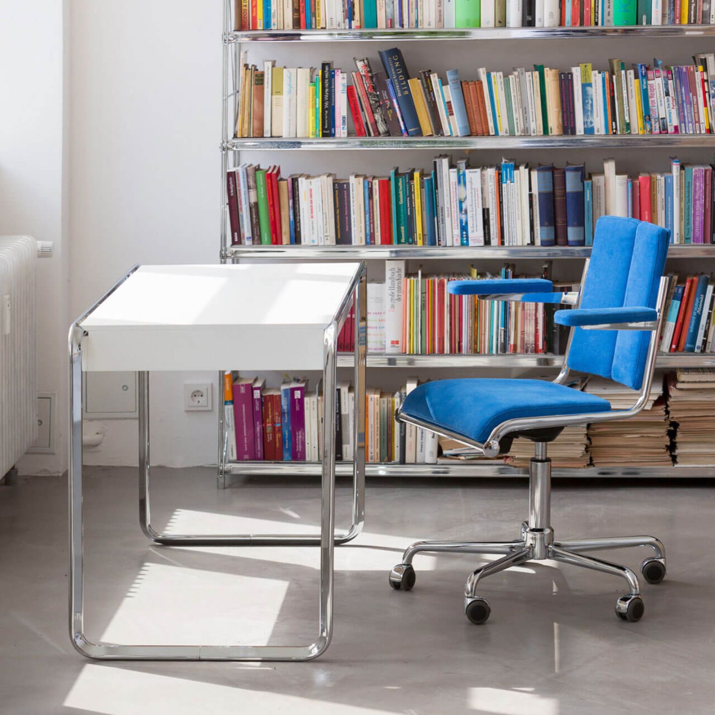 TECTA Schreibtischstuhl D12 blau