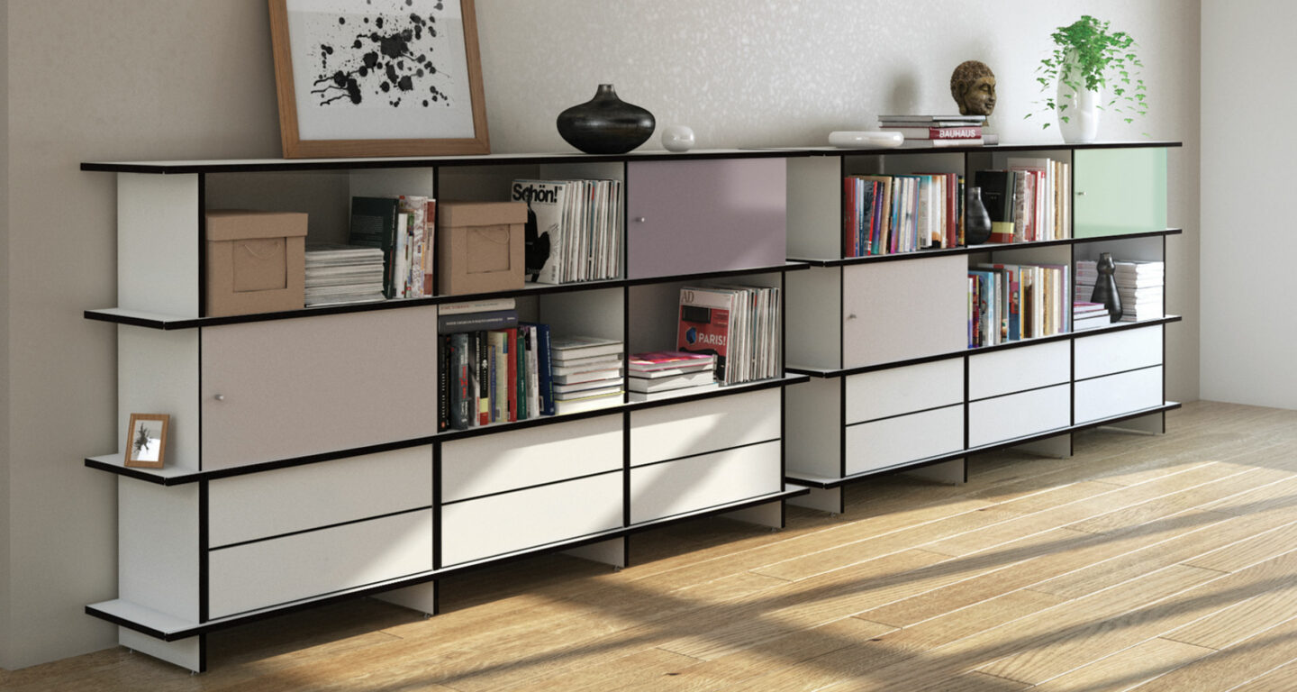 Oliver Conrad Sideboard Regalsystem QR Stauraum