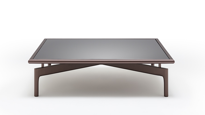 Rolf Benz Couchtisch 901 bronze quadrat